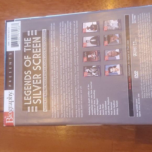 Biography Legends of the Silver Screen 9 DVD Boxed Set - Picture 3 of 3